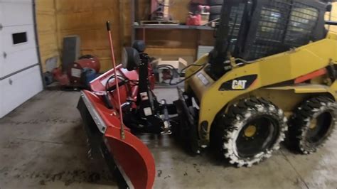 can you install a boss v blade on skid steer|boss v plow on skid steer .